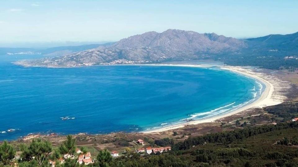 La Casita Alere En Playa Carnota Con Patio Y Barbacoa 빌라 외부 사진